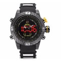 *$89* GOBLIN SHARK** - Men Dual Time Quartz Wrist Watch~ Real Musculine & Big**