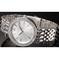 From UK** Magnifisant* Silver Taylor Cole Lady Georgeos Steel Band Luxury Watch*