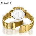 *** Megir 2068 ** Top Watch*New Style Big Luxury Men Quartz Wristwatch CHRONOGRAPH * 6 HANDS *