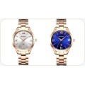 CURREN® 9007 LOVELY ALL STEEL LADIES AUTO DATE ROSE GOLD  QUALITY WATCH* 2 OPTIONS*