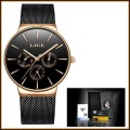 LIGE 9868 - MilanTop Brand Luxury Waterproof Ultra Thin Multifunction Watch