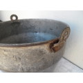 very old 2 gal milk can with out handle size is 255mm high postage is R70