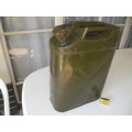 Metal jerry can size is 470mm high postage is R120