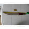 stunning very very large and heavy daggerknife total length 480mm long