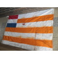 Rare old very large 1200mm x 1800mm Free State flag in very bad condition