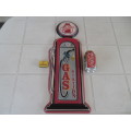 Large reprodution Gas Station metal sign size 630mm high