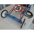 very rare vintage Tri-ang metal pedal car 100cm long collection only no Bobshop R30 shipping