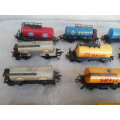14 - different makes of train models of varies petrol tankers