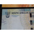 L Kganyago - 1st Issue - Identical Serial Numbers Set of Mandela Notes -AA0001171 UNCIRCULATED