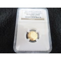 2012 Protea Proof PF69 One Tenth oz Gold coin