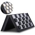 Portable magnetic Checkers set