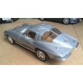 Corvette Stingray 1963 Superior Silver 1.24 Loose