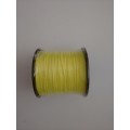 Braid 4 Strand 300M fishing line 100 LBS Yellow