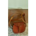 Small genuine leather bag