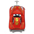 Backpack Trolley bag - 3D Car Red