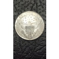 IRON NICKEL TOKEN OF A 1800 UNITED STATES OF AMERICA 1 DOLLAR