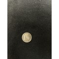 GREAT BRITAIN 1907 SILVER THREEPENCE