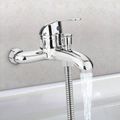 SHOWER WATER FAUCET TAP BATHROOM DUAL OUTLET