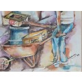Welcome Koboka - Watercolour painting