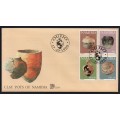 1996 17 October Namibia Early Pastural Pottery FDC