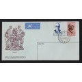 1968 10 April Inauguration of President Fouche Unaddressed FDC