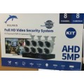 8 Channel AHD KIT 1080p 5 in 1 DVR