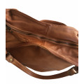 Genuine Italian Leather Shoulder Handbag Large