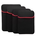 Neoprene Reversible for 15.6, 14, 13, 11, 10 -inches Laptop Sleeve - Black-Red bulk sales