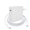 Type C 61W USB C Macbook Compatible Power Adapter  White