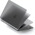 Hard-shell Case Compatible with MacBook Air Case (M2, 2022) Model A2681- Lightweight and Slim  Dark