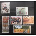 China 1974 - China Farmers` Paintings in Huxian County - MNH