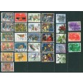 Great Britain - 12 Different Full Christmas Sets - Used