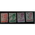 Taiwan (Republic of China) 1966 - Flying Geese in Lines