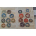 Germany - Album Full of Embossed Municipal & State Seals - Very Interesting