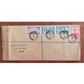 Swaziland 1947 - Cover - First Day of Issue - KUBUTA and HLATIKULU RARE Postmarks