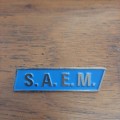 S.A.E.M. Badge