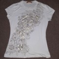 Beautiful Ginger Mary top - Size 36
