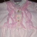 Vintage Long Sleeve Pink Nighty - Sleepwear - Size M