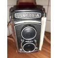 Vintage Yashica-A Camera in Leather Case