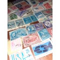 100 x United States Stamps - See pictures