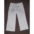 White 3/4 Pants by Hip Hop - Size 34