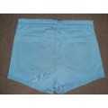 H&M Light Blue Short - Age 14Y