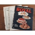 Vintage Recipe Booklet - Volmaakt Thuisbakken Royal - Vintage Resepteboekie - Royal