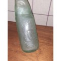 Vintage Heinr Kamp Port Elizabeth Glass Bottle with Marble
