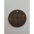 1937 Dog Licence
