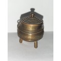 Solid Brass - Miniature Brass 3 Legged Pot - Potjiekos potjie