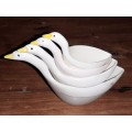 Vintage Plastic Duck Shaped Measuring Cups