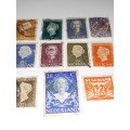 11 x Nederland Stamps