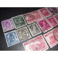 15 x Belgium stamps