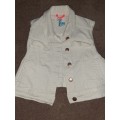 Short Sleeveless Cotton On Jacket - Age 11 Years